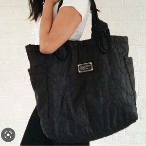 Large Marc Jacobs black nylon tote